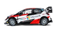 Selain itu, mobil baru musim ini juga mengalami penyesuaian pada sistem pendingin kendaraan yang akan sangat bermanfaat di sejumlah ajang WRC yang diprediksi suhunya akan lebih panas.  Foto: Toyota
