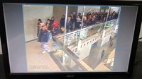 Berdasarkan CCTV di dekat koridor BCA, tampak mahasiswi-mahasiswi dari Universitas Bina Darma, Palembang, tengah mondar-mandir di selasar sekitar pukul 11.56 WIB (Foto: Dok. Istimewa)
