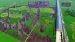 Keren! 10 Karya Seni yang Cantik Ini Dibuat di Atas Hamparan Sawah