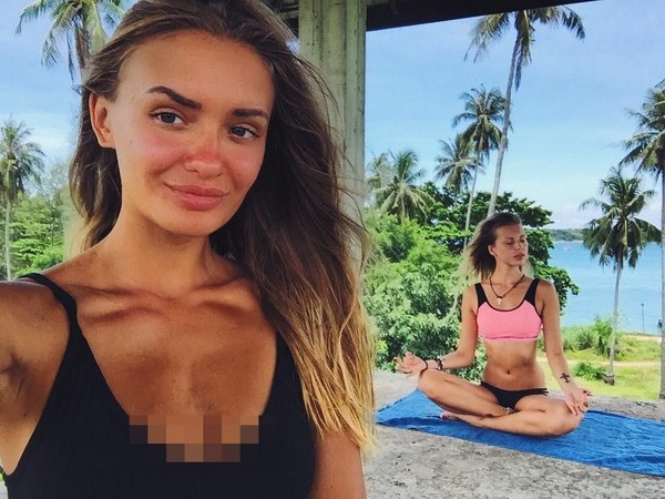 Setelah dari Nepal, Ekaterina traveling ke Thailand dan terus berlatih yoga. Ia bahkan mulai membuka kelas yoga, melatih muridnya (yogaisdestiny/Instagram) Setelah dari Nepal, Ekaterina traveling ke Thailand dan terus berlatih yoga. Ia bahkan mulai membuka kelas yoga, melatih muridnya (yogaisdestiny/Instagram)