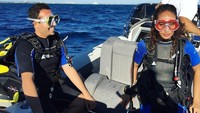 Joan Smalls juga diving lho! (joansmalls/Instagram)