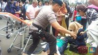 Koridor Lantai 1 Gedung BEI Ambruk, Banyak Korban Luka