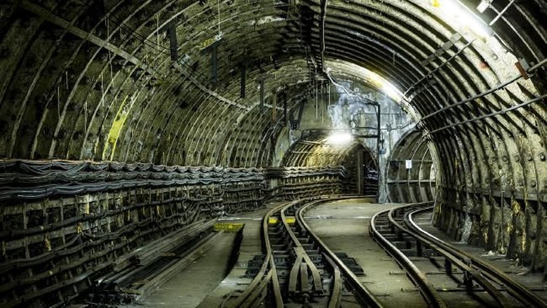 Jalur bawah tanah Mail Rail, London, Inggris (Dok. AFP) Jalur bawah tanah Mail Rail, London, Inggris (Dok. AFP)