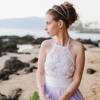 Atau hadirkan nuansa ultra violet sebagai warna gradasi. Foto: Pinterest