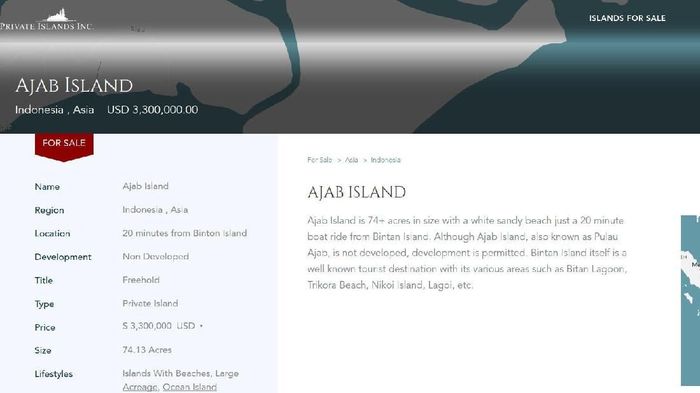 Foto: privateinslandonline.com Foto: privateinslandonline.com