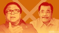 Kabar panas pagi ini datang dari Hanura. Sekjen Hanura, Sarifuddin Sudding meneken surat undangan rapat dengan agenda mosi tidak percaya terhadap Ketum Hanura Oesman Sapta Odang yang berujung pemecatan. Di sisi lain, loyalis OSO menyatakan rapat yang diadakan Sudding dkk adala liar. (Foto: Ilustrasi: Mindra Purnomo)