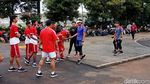 Potret Sandiaga Lari Pagi Jajal GBK Baru
