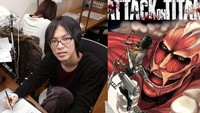Hajime Isayama sukses tak hanya lewat manga Attack on Titans, bahkan cerita manga buatannya itu diadaptasi menjadi anime dan film. (Dok. Ist)