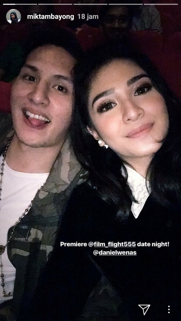 Mikha Tambayong Makin Lengket dengan Pebasket Daniel Wenas