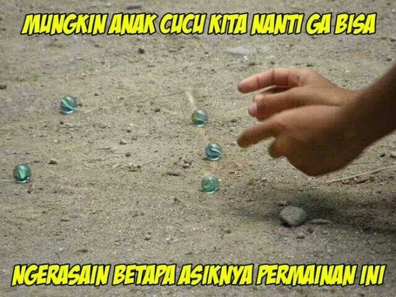 Kumpulan Meme Serunya Mainan Dulu Sebelum Era Gadget