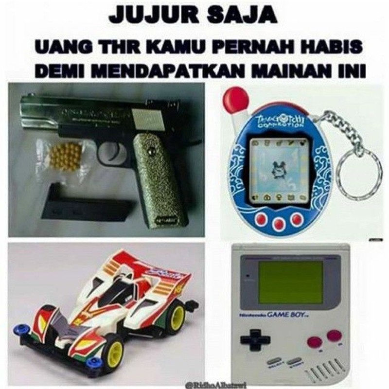 Kumpulan Meme Serunya Mainan Dulu Sebelum Era Gadget