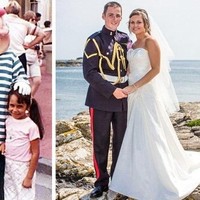 Aimee dan Nick baru menyadari bahwa mereka pernah bertemu di sebuah taman hiburan saat mereka kanak-kanak ketika melihat foto-foto lama pasca mereka menikah. Keduanya sama sekali tidak menyangka kalau sejak kecil dulu mereka sebenarnya sudah pernah bersua. Foto: Dok. Instagram thewaywemet, Reddit