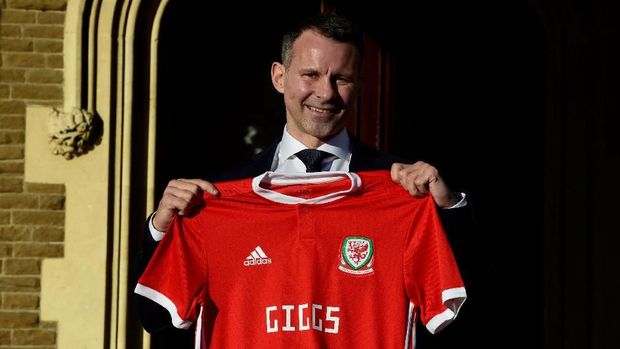 Ryan Giggs kini menjadi pelatih timnas Wales.