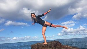 Foto: Lucunya Blake Lively, Istri Deadpool yang Sukanya Olahraga Seru