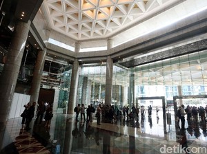 Polisi Cari Unsur Pidana Kasus Ambruknya Selasar BEI