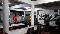 Ruang makan atlet rowing berada di mess putri. Lokasi berada di bagian tengah ruangan. Mercy Raya/detikcom.