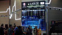 Aktivitas perdagangan saham berjalan normal.