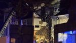 Penampakan Hancur dan Runtuhnya Restoran di Belgia yang Meledak