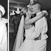 Dulu si pria ogah-ogahan saat diminta menjadi pasangan di pesta dansa sekolah, kini keduanya malah berjodoh dan berdansa dengan bahagia di hari pernikahan mereka. Foto: Dok. Instagram thewaywemet, Reddit