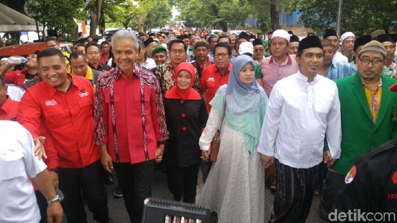 Dampingi Suami Daftar ke KPU, Istri Ganjar Dipersoalkan Selaku ASN Dampingi Suami Daftar ke KPU, Istri Ganjar Dipersoalkan Selaku ASN