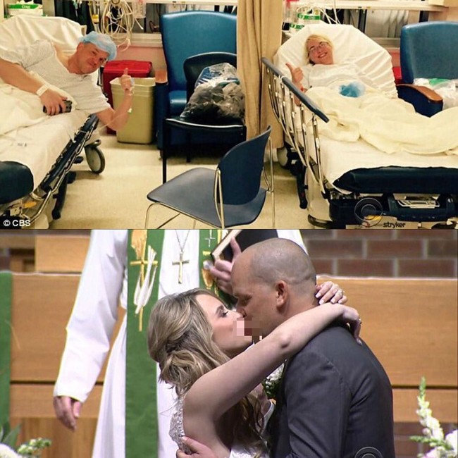 Pada musim semi 2014, wanita di foto ini, Heather membutuhkan donor ginjal. Seorang pria bernama Chris yang tidak mengenalnya atau pernah bertemu dengannya sukarela menyumbangkan ginjalnya untuk Heather. Tanpa disangka-sangka, mereka kemudian bisa saling mengenal dan menikah. Foto: Dok. Instagram thewaywemet, Reddit