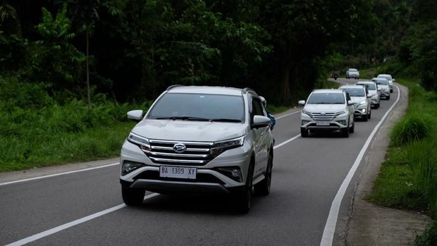 Uji All New Terios di Padang Sumatera Barat