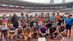 Potret Sandiaga Lari Pagi Jajal GBK Baru