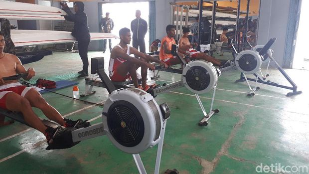 Setelah Perahu Naga dan Kano, Menpora juga Tinjau Pelatnas Rowing