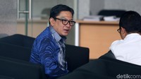 Abdul Malik Haramain tengah berada di gedung Merah Putih, Jakarta, Selasa (16/1/2018).