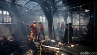 Informasi dari BPBD DKI, kebakaran tersebut terjadi sekitar pukul 09.05 WIB.
