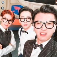 Foto selfie bersama Baekhyun. Sama kerennya, ya? Foto: Instagram