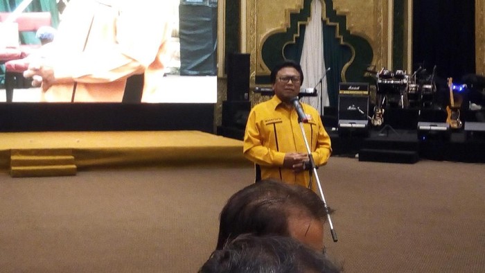 Gelar Ramah Tamah Tahun Baru, OSO: Jangan Ada Dusta di Antara Kita