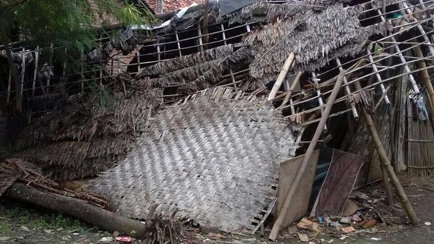 Akibat Cuaca Ekstrem, 4 Rumah di Serang Roboh 