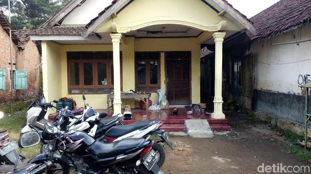 Rumah yang ditempati Evy Suliastin Agustin/