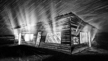 Pemenang kategori Arsitektur (profesional). Lost America #3 karya dari Patricia Dinu (Italia). Foto: Monochrome Photography Awards