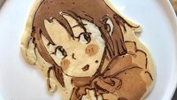 Gimana nih kalau sarapan dengan pancake ini? Pasti sayang untuk menyuapnya ya? Foto: Keisuke Otaku