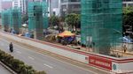 Begini Progres Terkini LRT Jabodebek di Kuningan