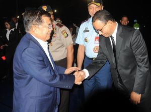 Datangi Halalbihalal Muhammadiyah, JK Lagi-lagi Semobil dengan Anies