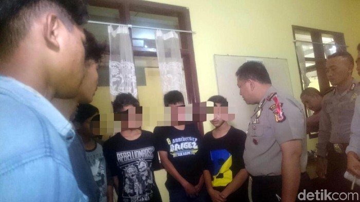 Keroyok Warga, Belasan Anggota Brigez Diamankan Polisi Sukabumi