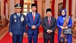 Momen Presiden Jokowi Lantik Marsekal Yuyu Jadi KSAU