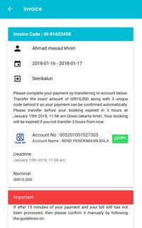 Contoh proses pemesanan yang berhasil (dok detikTravel)