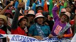 Aksi Demo Nelayan Tolak Larangan Cantrang di Depan Istana