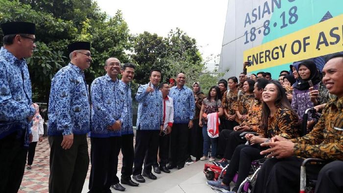 Foto: Pool/Kemenpora Foto: Pool/Kemenpora