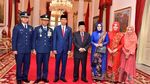 Momen Presiden Jokowi Lantik Marsekal Yuyu Jadi KSAU