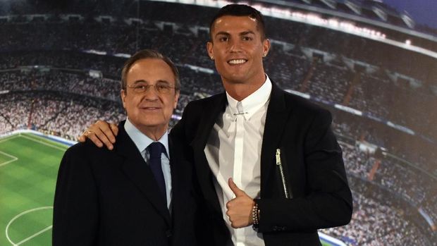 Ronaldo pergi ke Juventus karena sakit hati dengan Florentino Perez.