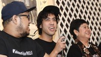 Sementara Giring vakum, Nidji hadir dengan format NEV Plus. Foto: Ismail/detikHOT