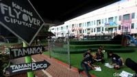 Suasana nyaman dan asri tampak terasa di lokasi tersebut.