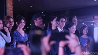Gala premier Dilan 1990 digelar di CGV Blitz, Grand Indonesia menghadirkan sutradara hingga para bintangnya, Selasa (16/1/2018). Foto: (Hanif/detikhot)