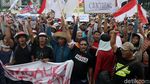 Aksi Demo Nelayan Tolak Larangan Cantrang di Depan Istana