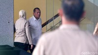 Ia dimintai keterangan sebagai saksi dengan tersangka Dirut PT Quadra Solution Anang Sugiana Sudihardjo.